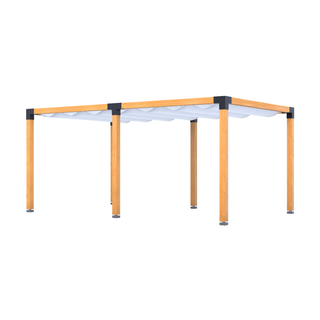 Douglas pergola, 324 x 534 cm Verando, Living